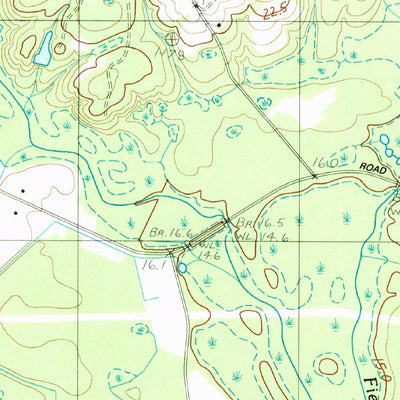 United States Geological Survey Canadys, SC (1982, 24000-Scale) digital map