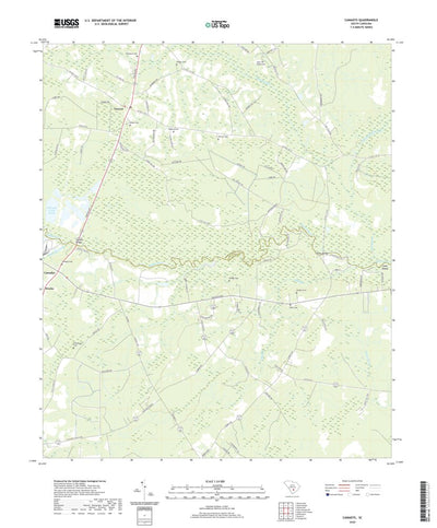 United States Geological Survey Canadys, SC (2020, 24000-Scale) digital map