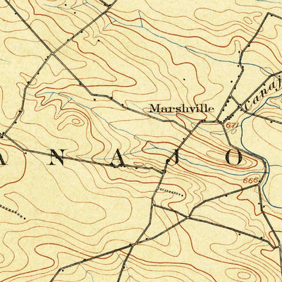 United States Geological Survey Canajoharie, NY (1900, 62500-Scale) digital map