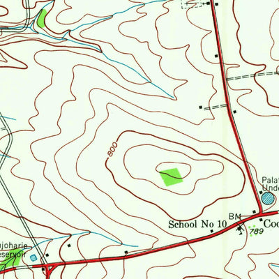 United States Geological Survey Canajoharie, NY (1944, 24000-Scale) digital map