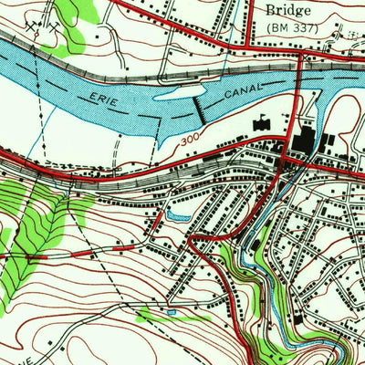 United States Geological Survey Canajoharie, NY (1944, 24000-Scale) digital map