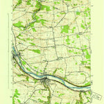 United States Geological Survey Canajoharie, NY (1946, 31680-Scale) digital map