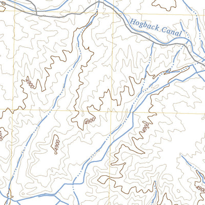 United States Geological Survey Canal Creek, NM (2023, 24000-Scale) digital map