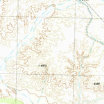 United States Geological Survey Canal Creek, NM-CO (1983, 24000-Scale) digital map