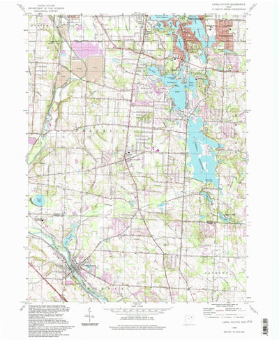 United States Geological Survey Canal Fulton, OH (1994, 24000-Scale) digital map