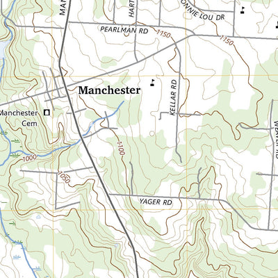 United States Geological Survey Canal Fulton, OH (2023, 24000-Scale) digital map