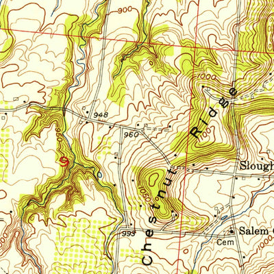 United States Geological Survey Canal Winchester, OH (1955, 24000-Scale) digital map