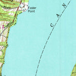 United States Geological Survey Canandaigua Lake, NY (1951, 24000-Scale) digital map