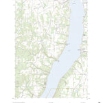 United States Geological Survey Canandaigua Lake, NY (2023, 24000-Scale) digital map