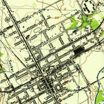 United States Geological Survey Canandaigua, NY (1942, 31680-Scale) digital map