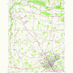 United States Geological Survey Canandaigua, NY (1951, 24000-Scale) digital map