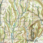 United States Geological Survey Canandaigua, NY (1983, 100000-Scale) digital map