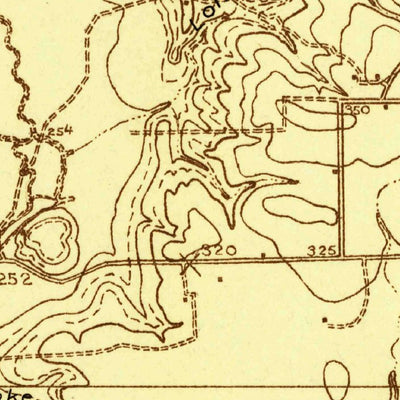 United States Geological Survey Canary, TX (1925, 48000-Scale) digital map