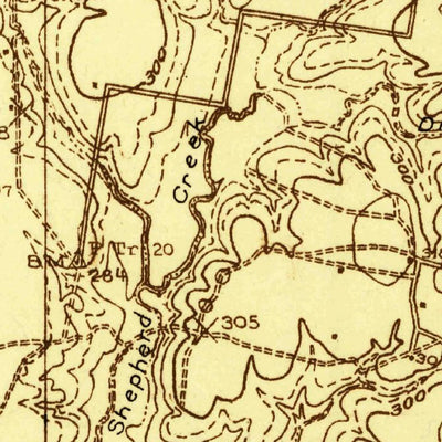 United States Geological Survey Canary, TX (1925, 48000-Scale) digital map
