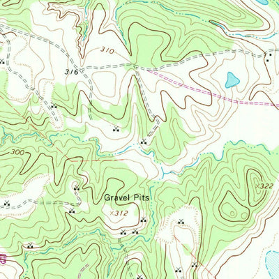United States Geological Survey Canary, TX (1965, 24000-Scale) digital map