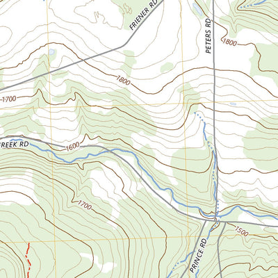 United States Geological Survey Canaseraga, NY (2023, 24000-Scale) digital map