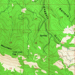 United States Geological Survey Canby, CA (1961, 62500-Scale) digital map