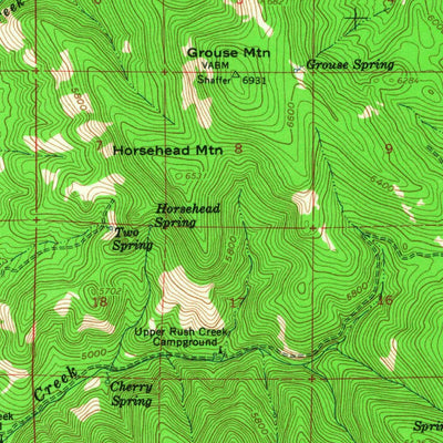 United States Geological Survey Canby, CA (1961, 62500-Scale) digital map