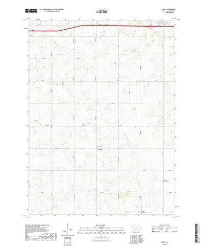 United States Geological Survey Canby, IA (2022, 24000-Scale) digital map