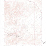 United States Geological Survey Candelaria, NV (1967, 24000-Scale) digital map