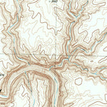 United States Geological Survey Candilla Canyon East, TX (1983, 24000-Scale) digital map