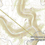 United States Geological Survey Candilla Canyon East, TX (2022, 24000-Scale) digital map