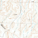 United States Geological Survey Candilla Canyon West, TX (1983, 24000-Scale) digital map
