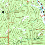 United States Geological Survey Candland Mountain, UT (2001, 24000-Scale) digital map