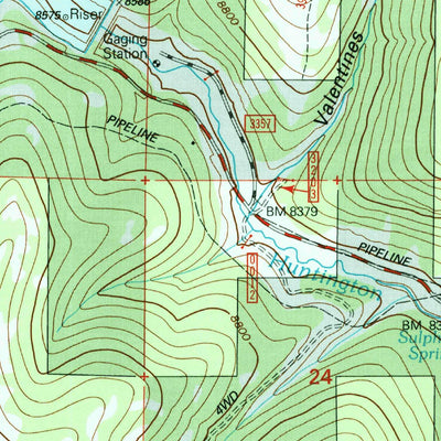 United States Geological Survey Candland Mountain, UT (2001, 24000-Scale) digital map