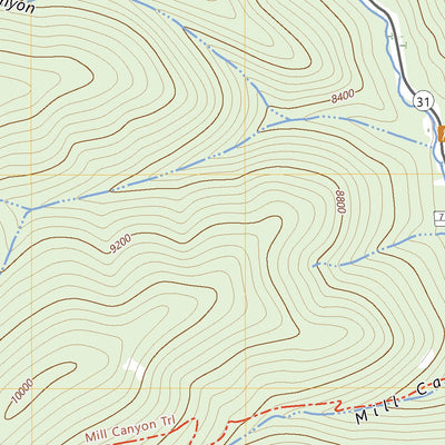 United States Geological Survey Candland Mountain, UT (2023, 24000-Scale) digital map