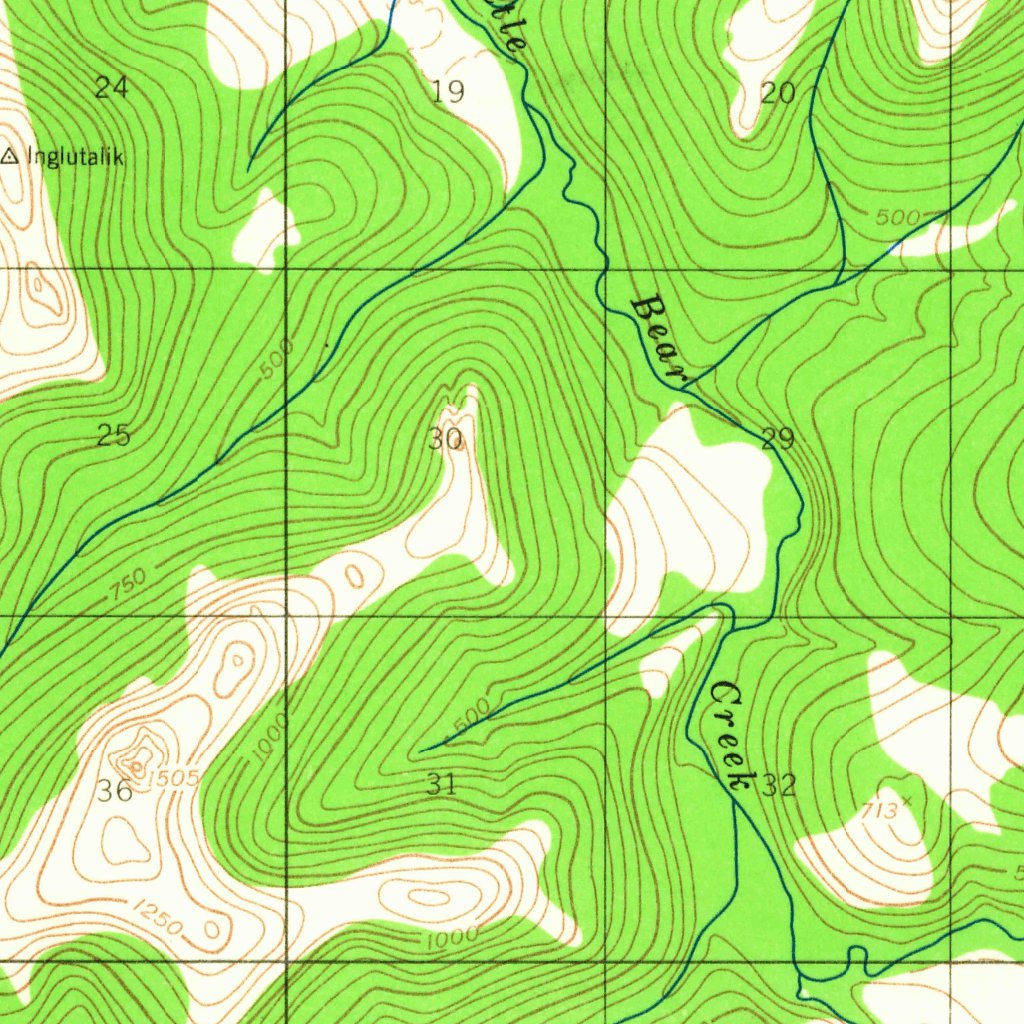 Candle A-2, AK (1955, 63360-Scale) Map by United States Geological ...