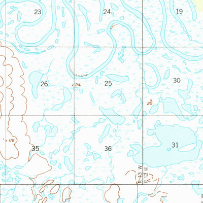 United States Geological Survey Candle A-5, AK (1950, 63360-Scale) digital map