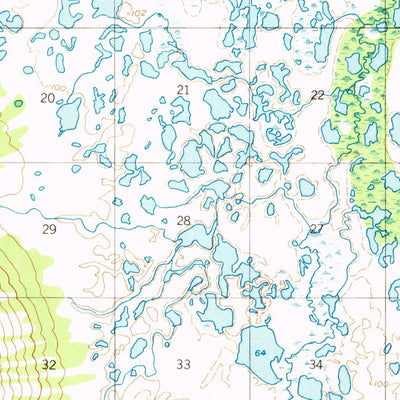 United States Geological Survey Candle A-6, AK (1950, 63360-Scale) digital map
