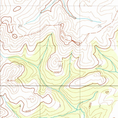 United States Geological Survey Candle B-1, AK (1954, 63360-Scale) digital map