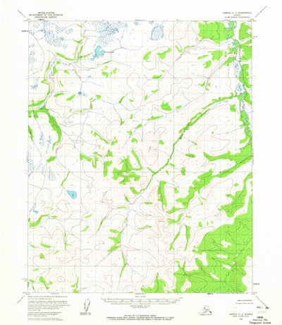 United States Geological Survey Candle C-1, AK (1954, 63360-Scale) digital map
