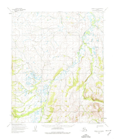 United States Geological Survey Candle C-4, AK (1955, 63360-Scale) digital map