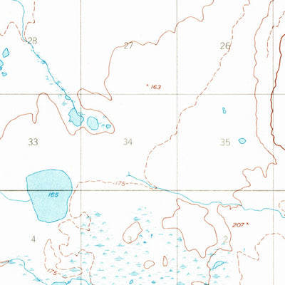 United States Geological Survey Candle C-6, AK (1950, 63360-Scale) digital map