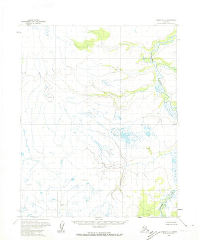 United States Geological Survey Candle D-1, AK (1954, 63360-Scale) digital map