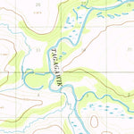 United States Geological Survey Candle D-1, AK (1954, 63360-Scale) digital map