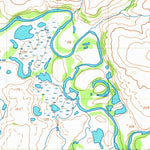 United States Geological Survey Candle D-3, AK (1955, 63360-Scale) digital map