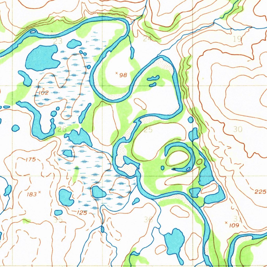 Candle D-3, AK (1955, 63360-Scale) Map by United States Geological ...