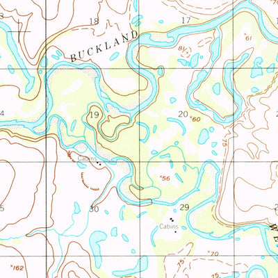 United States Geological Survey Candle D-4, AK (1955, 63360-Scale) digital map