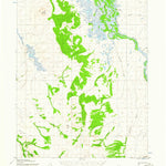 United States Geological Survey Candle D-5, AK (1951, 63360-Scale) digital map