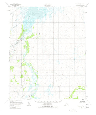 United States Geological Survey Candle D-6, AK (1951, 63360-Scale) digital map