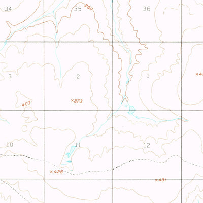 United States Geological Survey Candle D-6, AK (1951, 63360-Scale) digital map