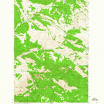 United States Geological Survey Candle Mountain, MT (1962, 24000-Scale) digital map