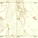 United States Geological Survey Cando NE, ND (1957, 24000-Scale) digital map