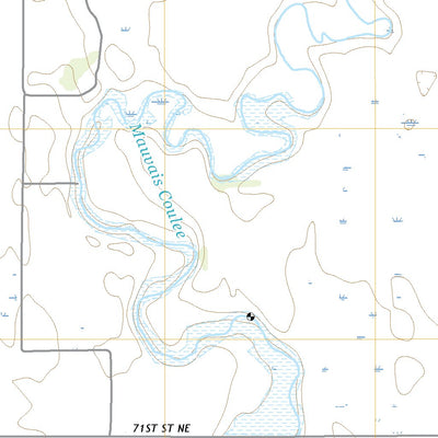 United States Geological Survey Cando NE, ND (2020, 24000-Scale) digital map