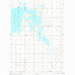 United States Geological Survey Cando SE, ND (1957, 24000-Scale) digital map