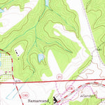United States Geological Survey Candor, NC (1974, 24000-Scale) digital map